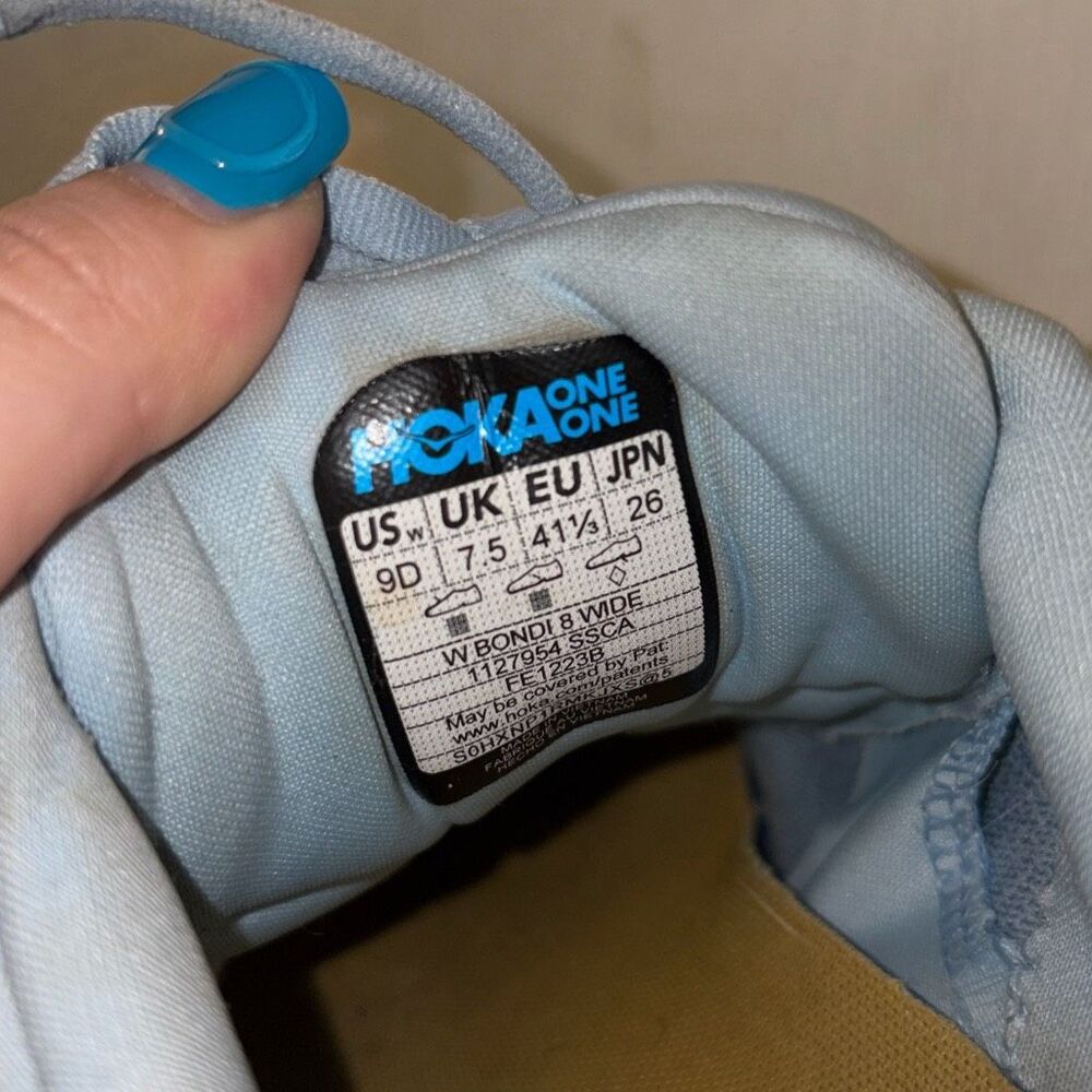 ✨HOKA Bondi 8 Sz 9 Sneakers✨ - Picture 13 of 14
